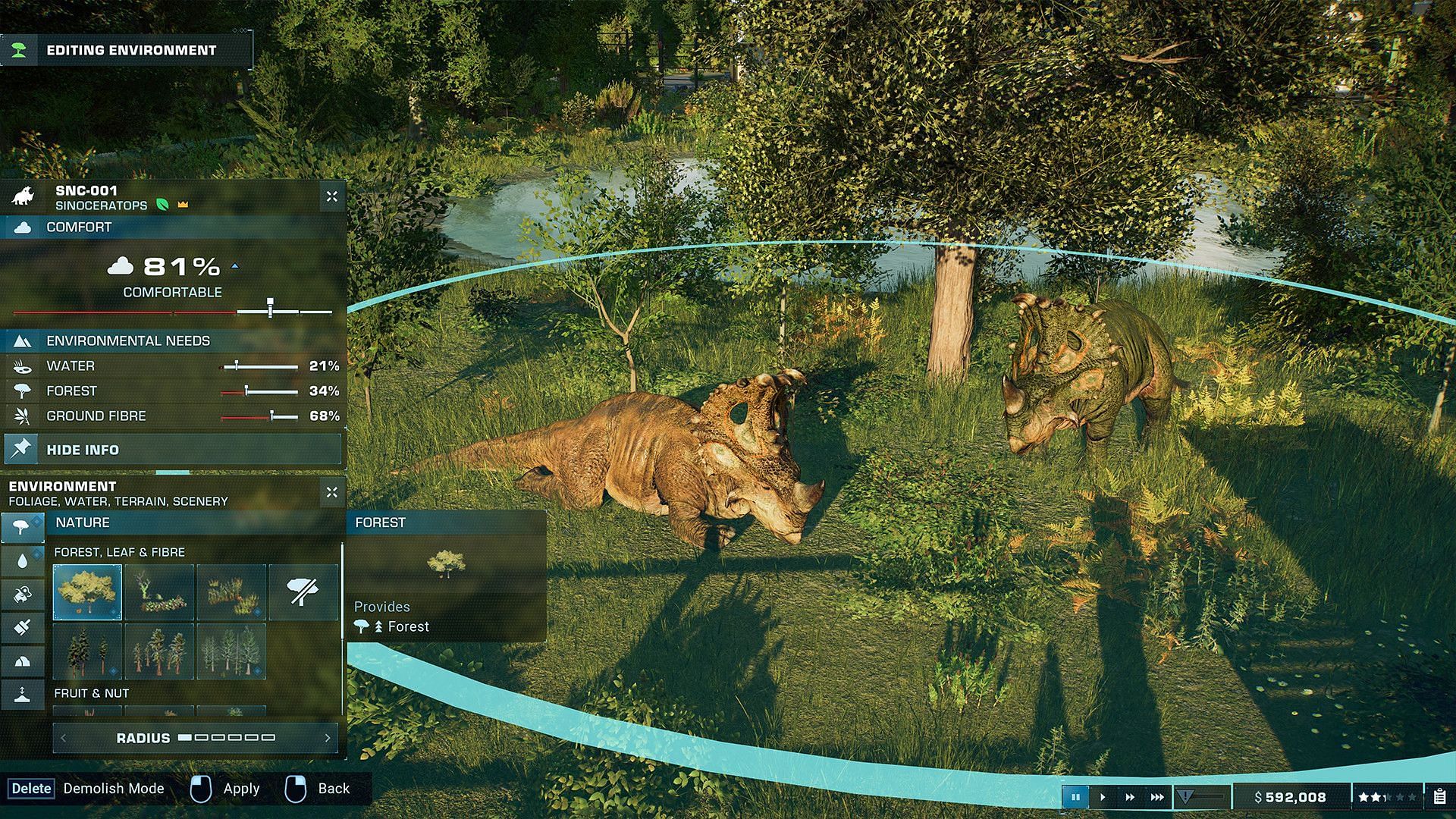 Micro-manage every aspect of the park (Image via Frontier Developments)